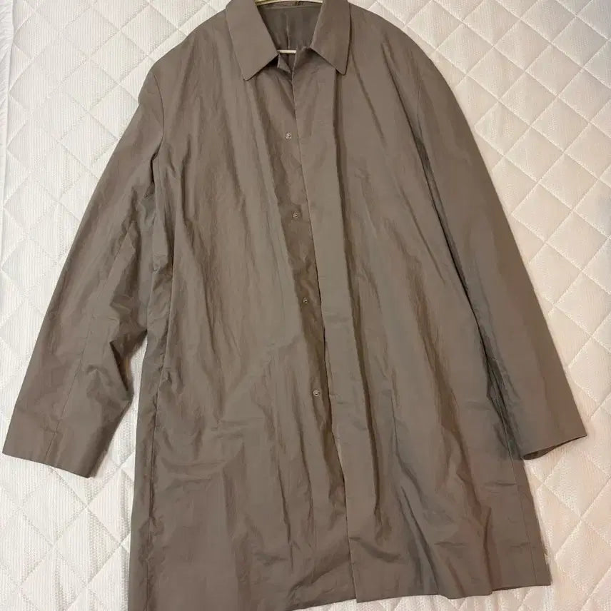 [BUNJANG] COS Lightweight Cotton Single-Button Mac Coat / cos 코스 라이트웨이트 코튼 맥코트