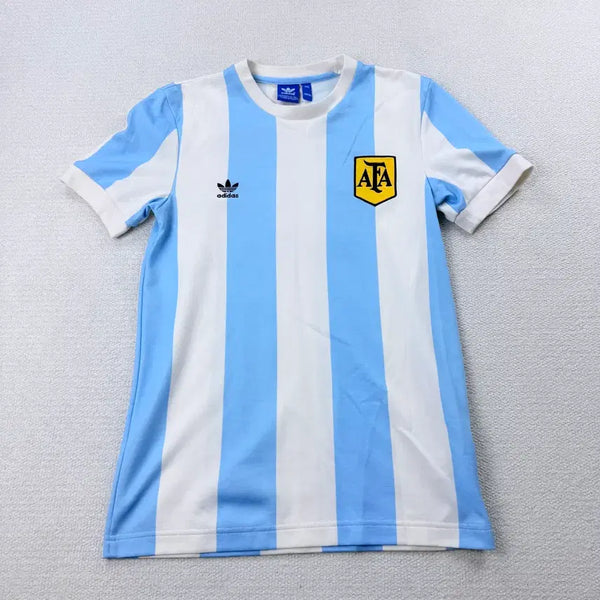 [BUNJANG] Adidas Argentina 14-15 Short Sleeve Jersey Size 95 / 아디다스 아르헨티나 14-15 반팔져지 95