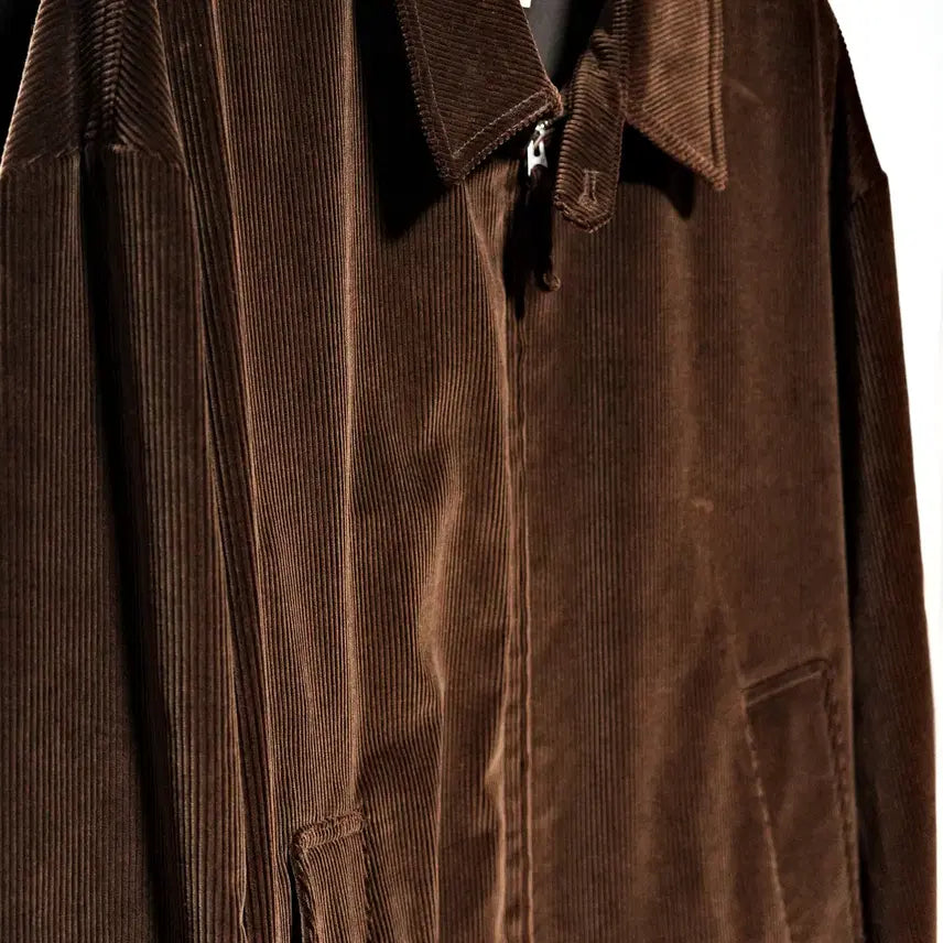 [BUNJANG] Pottery Corduroy Blouson Brown Size 4 / 포터리 코듀로이 스윙탑 블루종 브라운 4