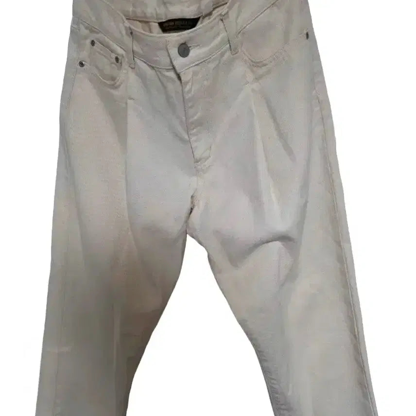 [BUNJANG] Uniform Bridge Ivory Cotton Pants (L, 32) / 유니폼브릿지 아이보리 면바지 (L, 32)