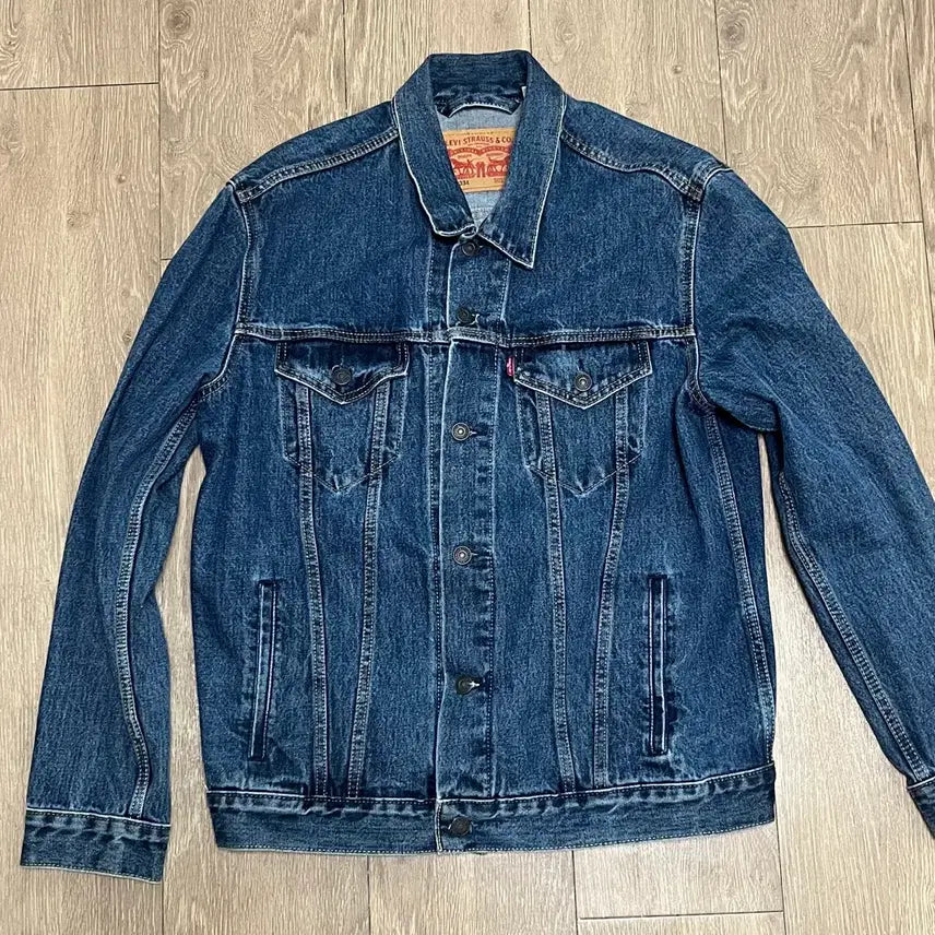 [BUNJANG] Levi's Trucker Jacket Dark Wash L / 리바이스 트러커 자켓 진청 L