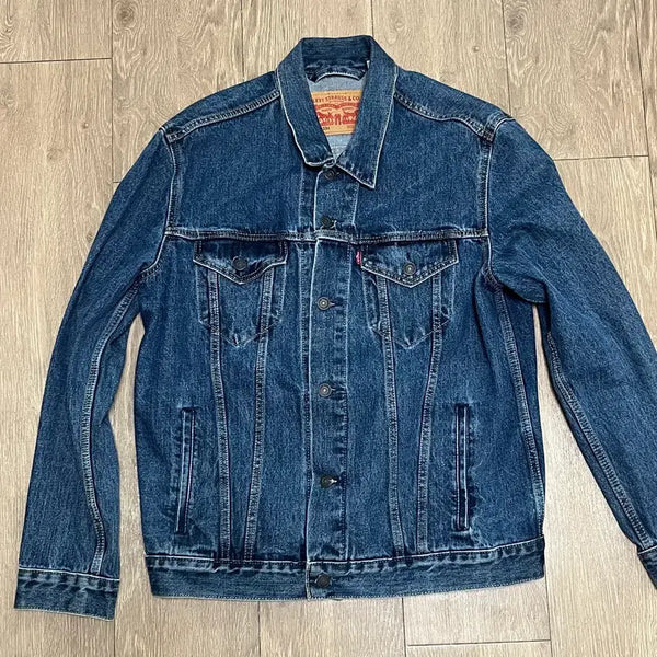 [BUNJANG] Levi's Trucker Jacket Dark Wash L / 리바이스 트러커 자켓 진청 L