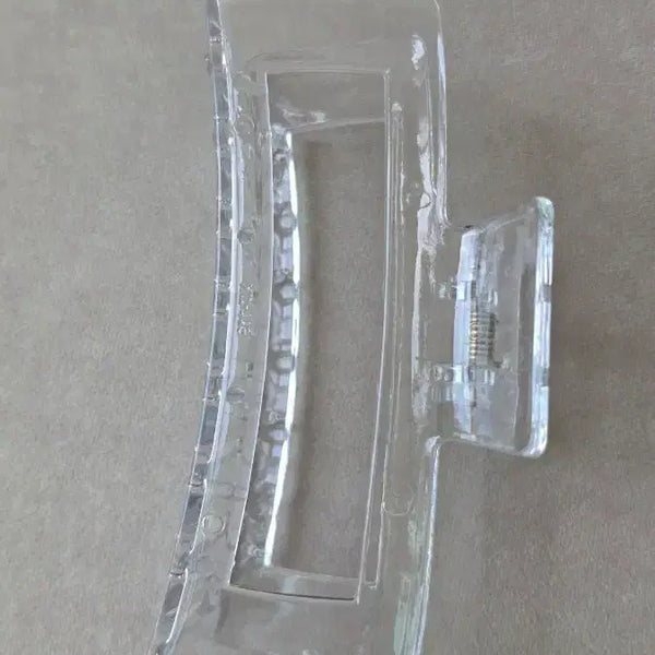 [BUNJANG] Oversized Transparent Claw Clip / (새상품) 대왕 집게핀 투명