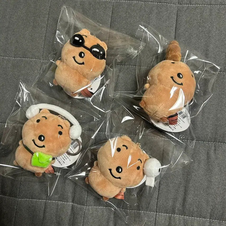 [BUNJANG] K-Kwakka Plush Doll Keychain / 엉월 작가님 정품 극락쿼카 인형 키링