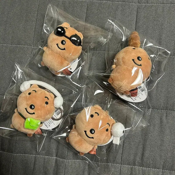 [BUNJANG] K-Kwakka Plush Doll Keychain / 엉월 작가님 정품 극락쿼카 인형 키링