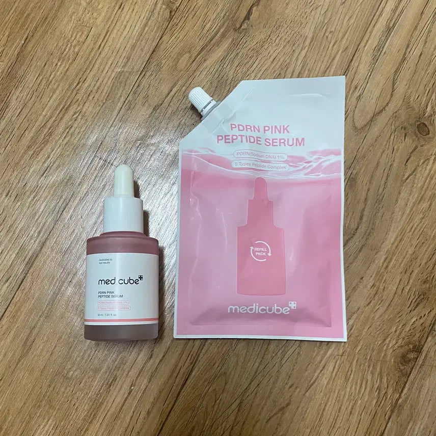 [BUNJANG] Medi-Cube PDRN Pink Ampoule Set (Refill 30ml) / 메디큐브 PDRN 핑크앰플 50ml