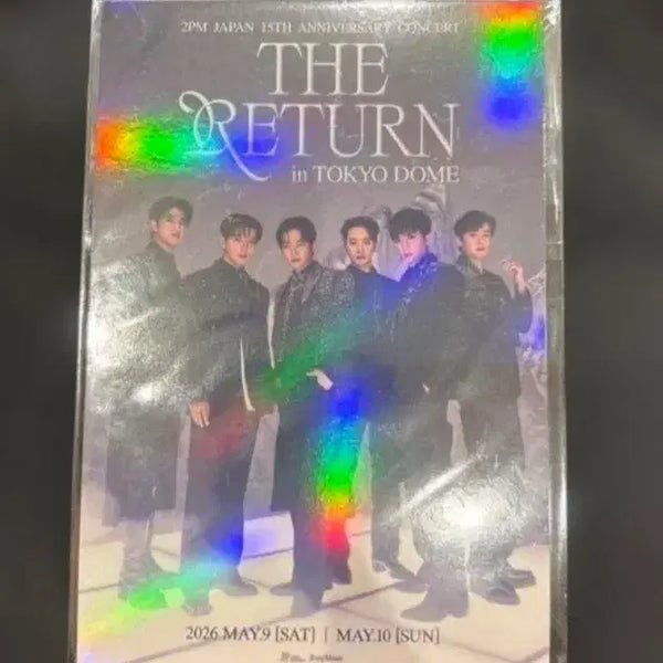 [BUNJANG] 2PM The Return in Tokyo Dome FC W Member Exclusive Photocard / 2PM THE RETURN in TOKYO DOME 포토카드 W회원 특전
