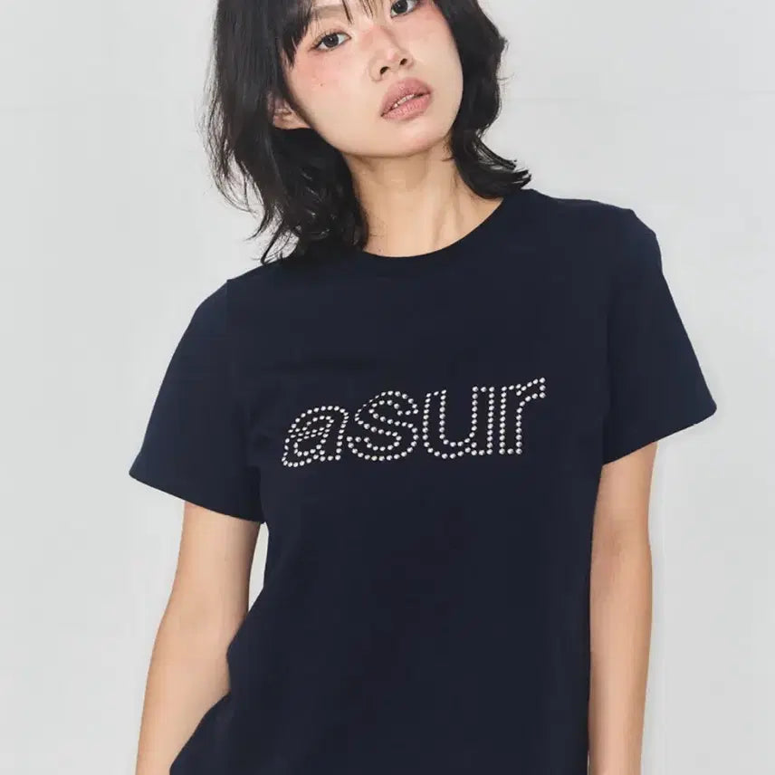 [BUNJANG] As You Are Hotfix Loose Crop T-shirt / 애즈유아 핫픽스 루즈 크롭 티셔츠