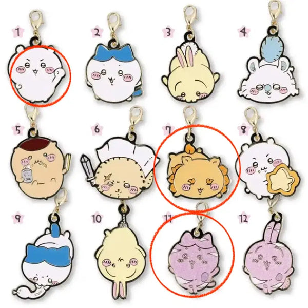 [BUNJANG] Chiikawa Metal Keychain Charm Hachware Shisa / [교환/판매] 치이카와 메탈 키링 챰 하치와레 시사