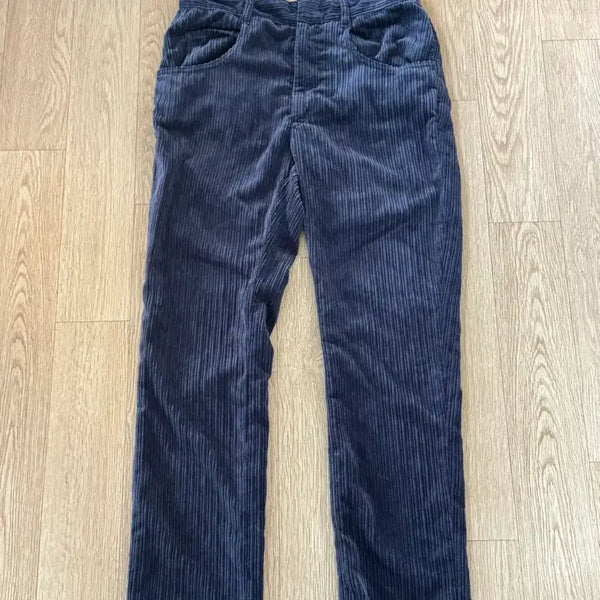 [BUNJANG] Isabel Marant Women's Navy Corduroy Pants / [Woman 36] 이자벨마랑 네이비 코듀로이 골덴 바지