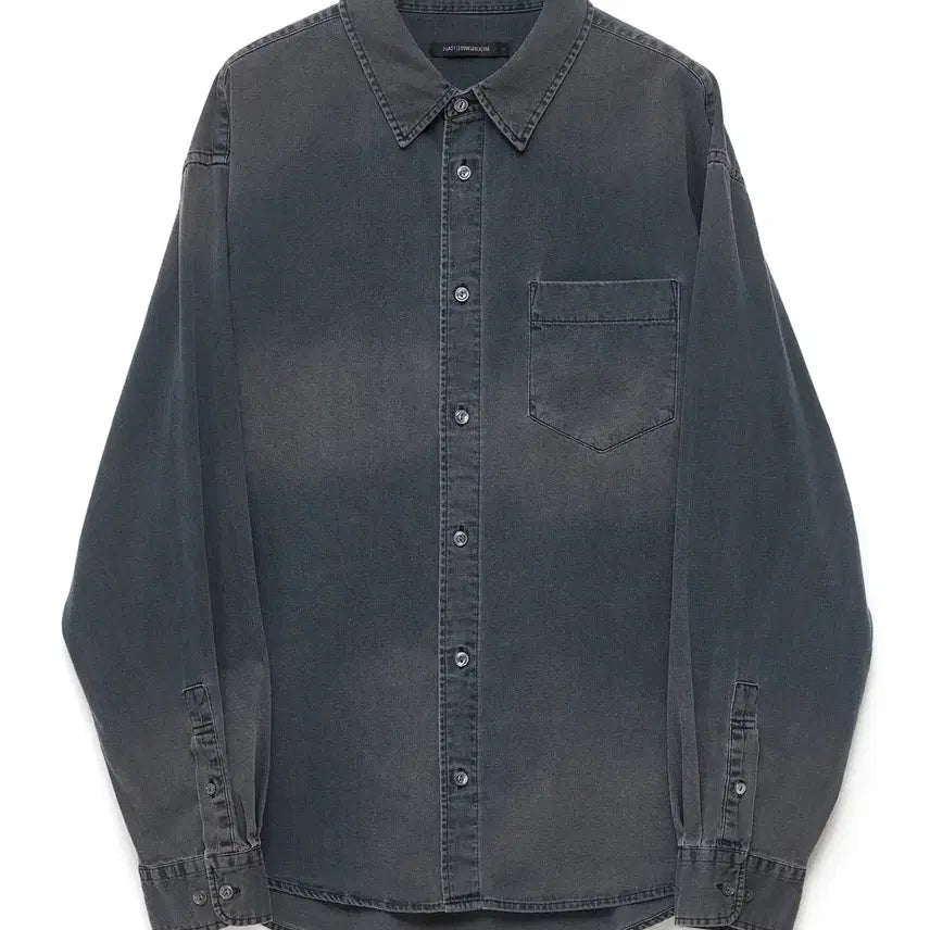 [BUNJANG] HAECHINGROOM Over Denim Shirt Blue Grey / 해칭룸 Over Denim Shirt Blue Grey (2)