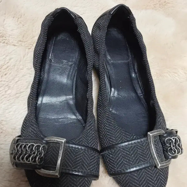 [BUNJANG] Dior Black Ballet Flats Size 230 / 디올 플랫슈즈 블랙 230