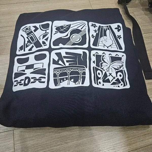 [BUNJANG] MUDOSAN Navy Sweatshirt L / 맢동산 네이비 맨투맨
