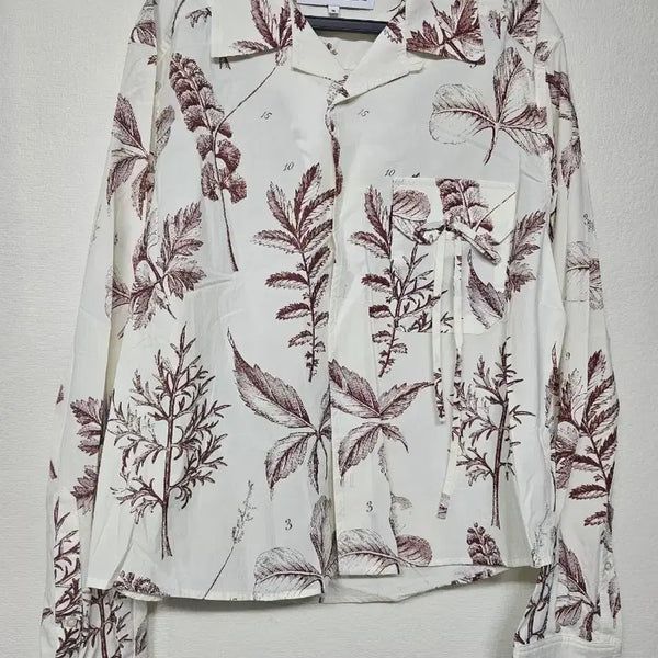[BUNJANG] S.S. Daley White Botanical Shirt / S.S. Daley 에스에스데일리 셔츠 m