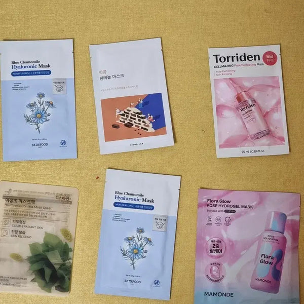 [BUNJANG] Assorted Face Masks / 마스크팩 모음