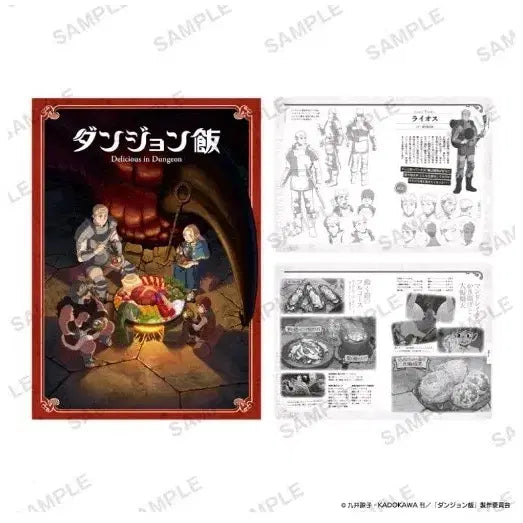 [BUNJANG] Dungeon Meshi (Delicious in Dungeon) Volumes 1-6 + Anime Movie Booklet + Postcards / (택포)던전밥 1-6권 + 애니 극장선행상영 특전 부클렛 + 엽서
