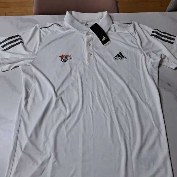 [BUNJANG] Goyang Orion's Short-Sleeve Polo T-Shirt (White, 3XL) / [3xl] 고양 오리온스 카라 반팔티 화이트
