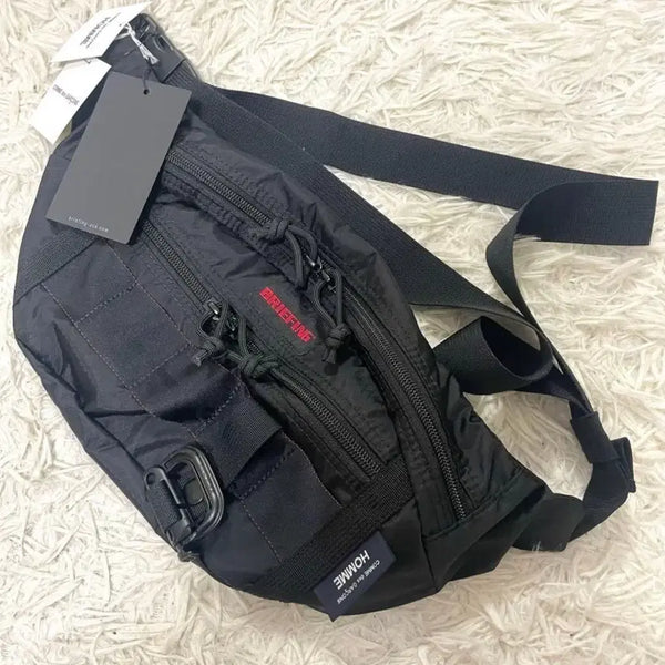 [BUNJANG] COMME des GARÇONS HOMME x BRIEFING Collaboration Messenger Bag Black / 브리핑 X 꼼데가르송 메신저백 블랙