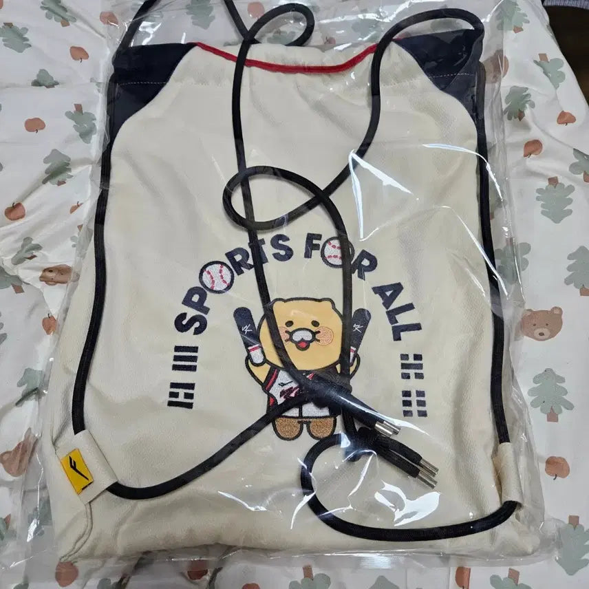[BUNJANG] PROSPECS Chun-Sik Baseball Sports Shoulder Bag String Pouch Backpack / 프로스펙스 춘식이 야구 가방 스포츠 숄더백 짐색 짐쌕파우치 스트링백 백팩