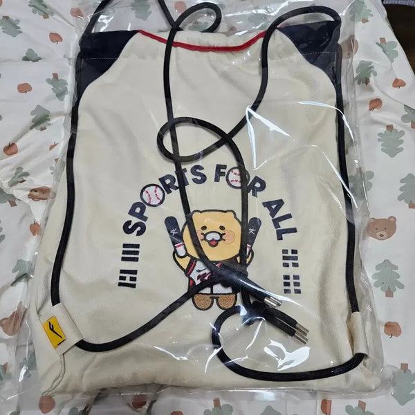 [BUNJANG] PROSPECS Chun-Sik Baseball Sports Shoulder Bag String Pouch Backpack / 프로스펙스 춘식이 야구 가방 스포츠 숄더백 짐색 짐쌕파우치 스트링백 백팩