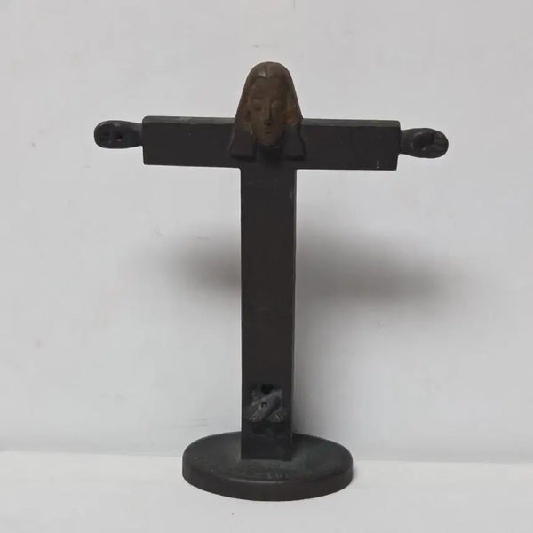 [BUNJANG] 1995 Brass Jesus Christ Crucifix / (일부 불우이웃돕기)1995년 황동 철  십자가 예수님 가톨릭 십자가