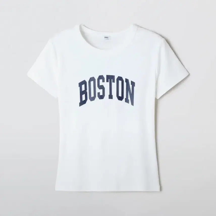 [BUNJANG] SPAO Boston Slim Fit Short-Sleeve T-Shirt / 스파오 BOSTON 슬림핏 반팔티