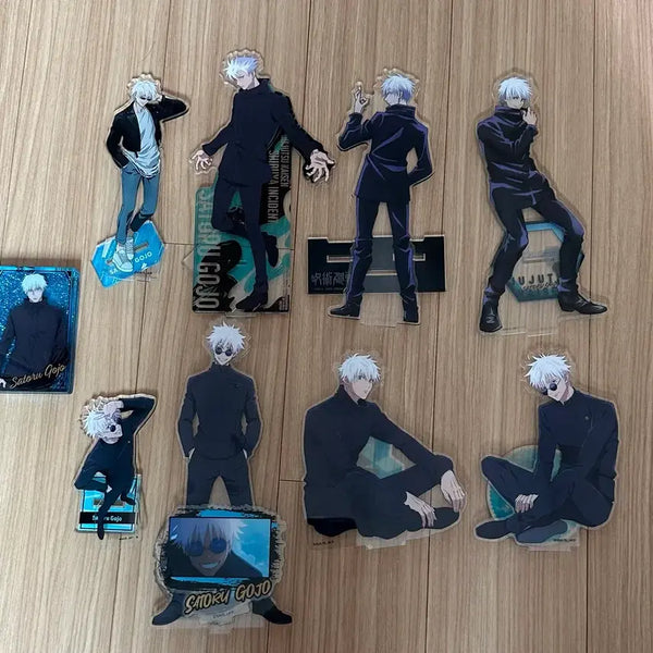 [BUNJANG] Jujutsu Kaisen Satoru Gojo Acrylic Stand Figure Bundle Set / 주술회전 고죠 사토루 아크릴 스탠드 피규어 일괄