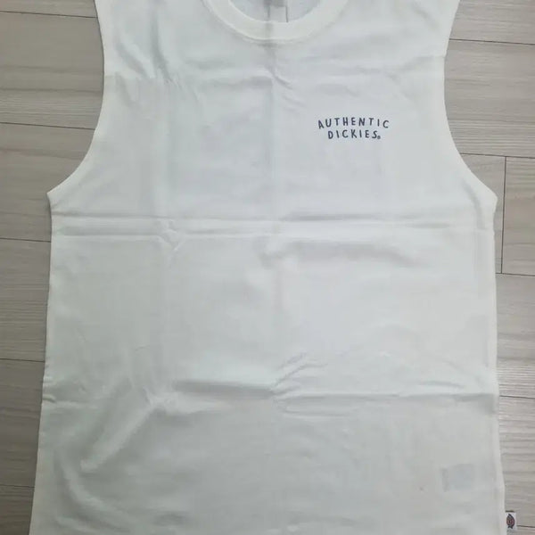[BUNJANG] Dickies Sleeveless T-shirt (White/Black, Size L/XL) / Dickies 디키즈 민소매 티셔츠 티 나시 팔아요. 사이즈 L, 100