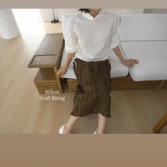 [BUNJANG] Shopore Au Lait Rotti Skirt / [새상품] 샵오레 au lait rotti skirt 로티 스커트
