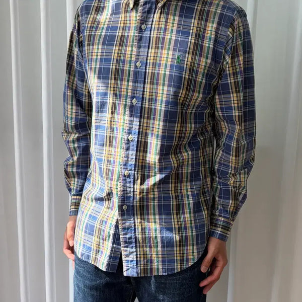 [BUNJANG] Polo Ralph Lauren Classic Fit Check Shirt / [S]폴로 랄프로렌 클래식핏 체크 셔츠