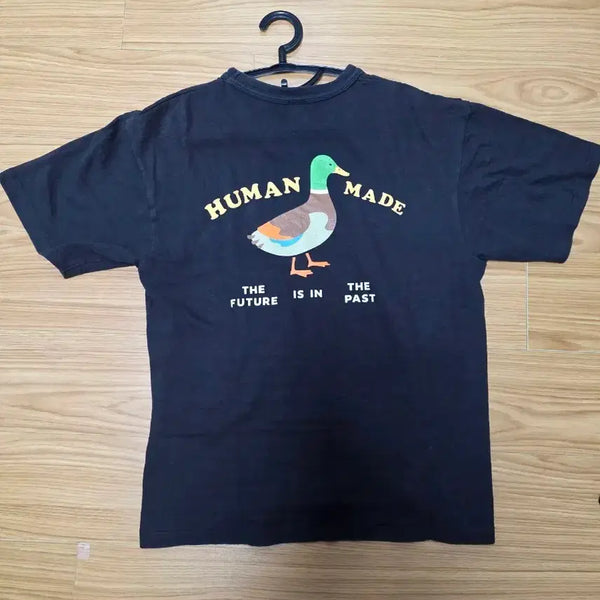 [BUNJANG] Human Made Duck Graphic T-Shirt Black / 휴먼메이드 덕 그래픽 반팔 티셔츠 블랙