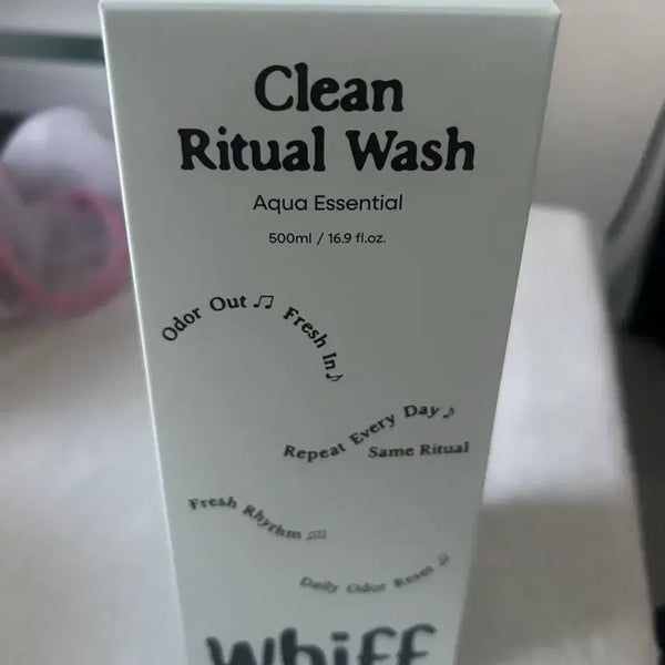 [BUNJANG] Whiff Clean Ritual Wash Aqua Essential Body Wash (Sealed) / 미개봉 whiff 위프 클린 리추얼 워시 아쿠아 에센셜 바디워시
