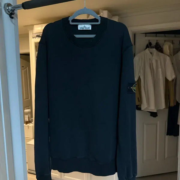 [BUNJANG] Stone Island Sweatshirt Black L / 스톤아일랜드 맨투맨 L 블랙