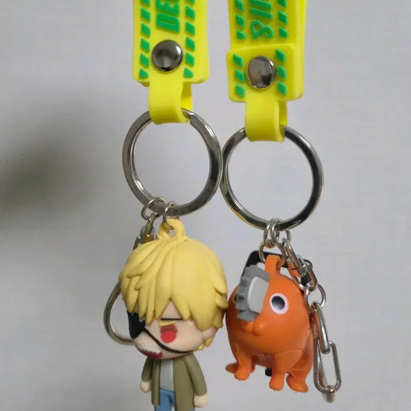 [BUNJANG] Chainsaw Man Denji Pochita Keychain / 체인소맨 덴지 포치타 키링