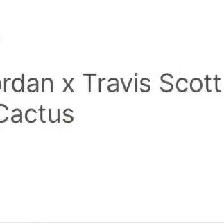 [BUNJANG] Jordan x Travis Scott Jumpman Jack TR Sneakers / 조던 x 트래비스 스캇 점프맨 잭 TR 265 Td120