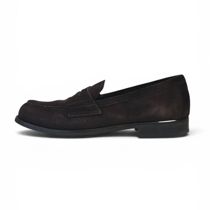 [BUNJANG] Prada Men's Suede Loafers Brown Size 8.5 / 프라다 남성 스웨이드 로퍼 브라운 8.5 프라다 신발