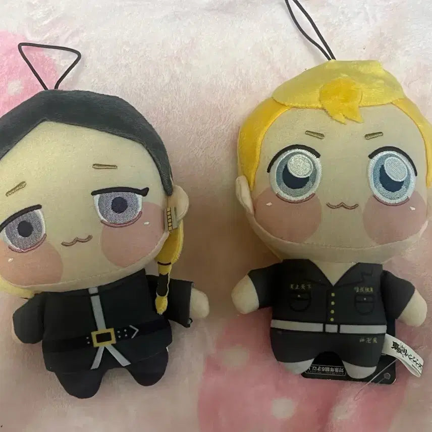 [BUNJANG] Tokyo Revengers Haitani Ran & Hanagaki Takeomi Chonky Plush Bundle / 도쿄리벤저스 도리벤 하이타니 란 타케미치 쵸피누이 일괄 판매