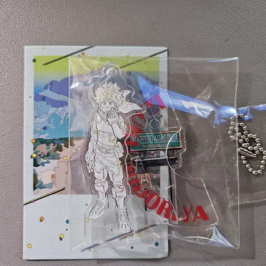 [BUNJANG] My Hero Academia Izuku Midoriya Acrylic Keychain (Sealed) / 나의 히어로 아카데미아 - 미도리야 아크릴 키링