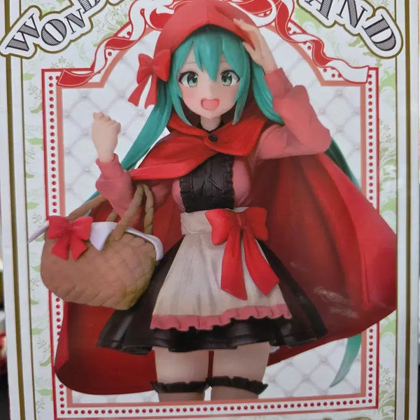 [BUNJANG] Hatsune Miku Wonderland Red Riding Hood Figure / 하츠네미쿠 원더랜드 빨간망토 피규어 미소녀
