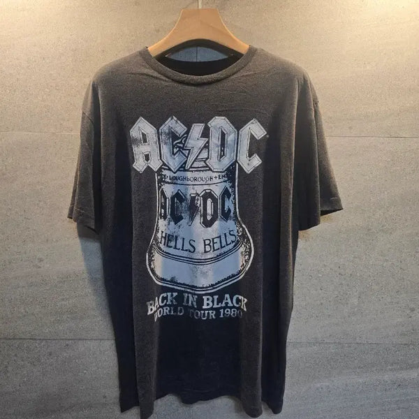 [BUNJANG] ACDC Collection Official Authentic Short Sleeve T-Shirt / ACDC 콜렉션. 오피셜굿즈. 정품. 반팔티.