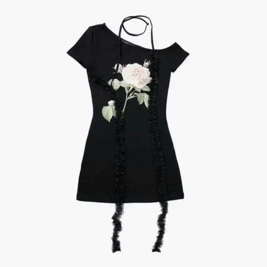 [BUNJANG] Elf Archives Lace Line Dress / Elfelfelfarchives 엘프엘프엘프아카이브스 레이스 라인 원피스