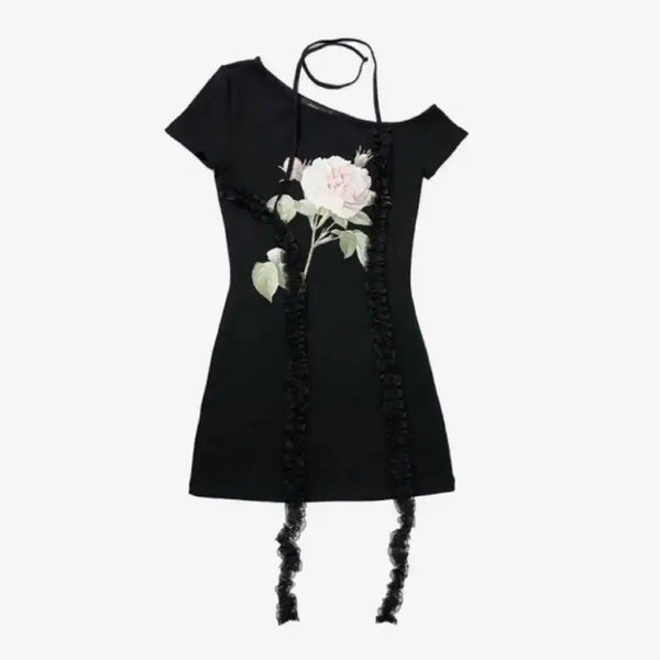[BUNJANG] Elf Archives Lace Line Dress / Elfelfelfarchives 엘프엘프엘프아카이브스 레이스 라인 원피스