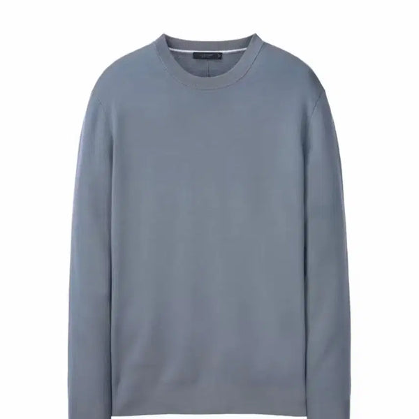 [BUNJANG] Jill Stuart New York Round Wool Knit Teal Blue (100% Wool) / 미개봉 질스튜어트뉴욕 라운드 울 니트 100 청록 더콰이즈블루