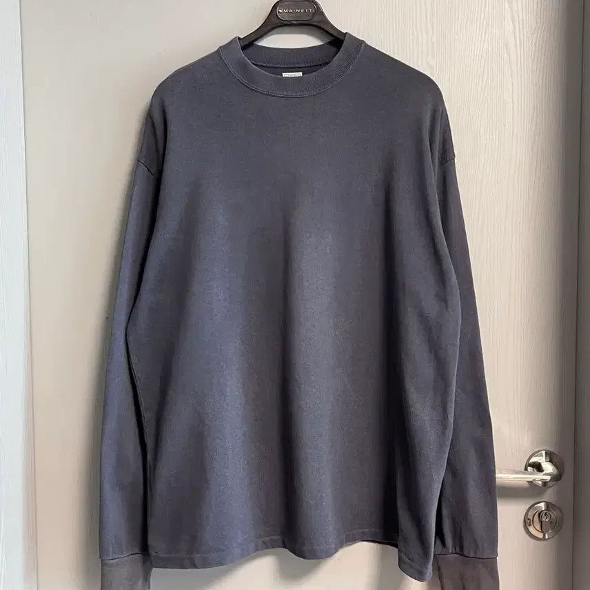 [BUNJANG] A.PRESSE 24SS Vintage Contrast Panel Long Sleeve T-Shirt / [3] 아프레쎄 빈티지 배색 롱슬리브 L/S 티셔츠