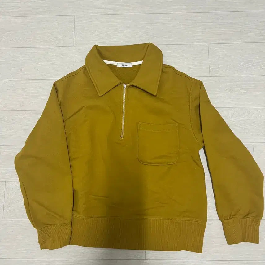 [BUNJANG] Tyle Mustard Sweatshirt Size 1 / 타일레 머스타드 맨투맨