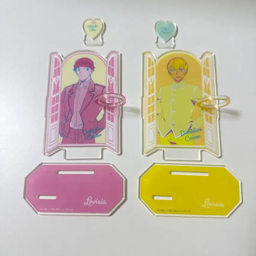 [BUNJANG] Detective Conan Shuichi Akai & Toru Amuro Acrylic Stand Set / 명탐정 코난 아카이 슈이치 아무로 토오루 아크릴 스탠드 세트