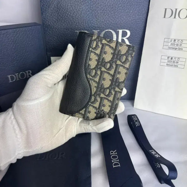 [BUNJANG] Dior Oblique Saddle Organizer / 신형)디올 오블리크 새들 오거나이저