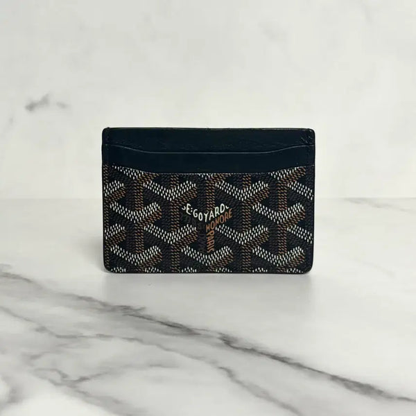 [BUNJANG] Goyard Saint Pierre Card Holder Black / 고야드 생쉴피스 카드지갑 블랙