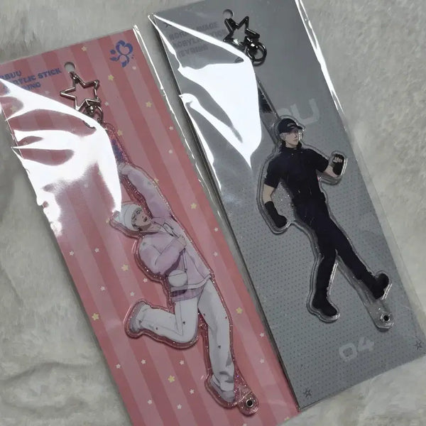 [BUNJANG] PLAVE Eunho Acrylic Stick Keychain Bundle Set / 플레이브 아크릴 스틱 키링 은호 일괄