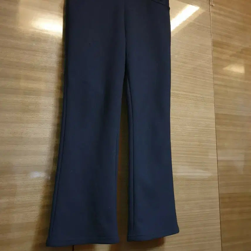 [BUNJANG] Black Bootcut Pants L / 블랙 부츠컷 팬츠 L